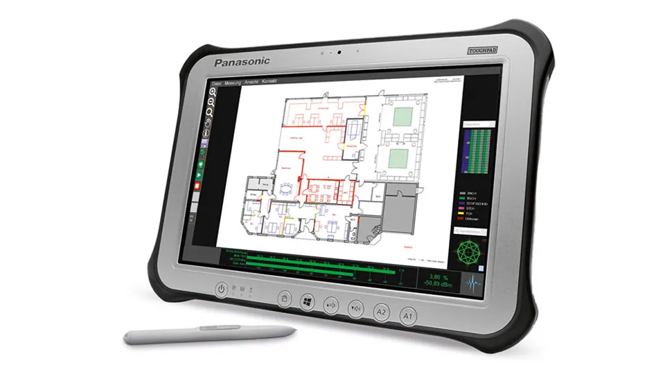 BOS-Funkanlagen Tablet von Bretz & Hufer | Frankfurt