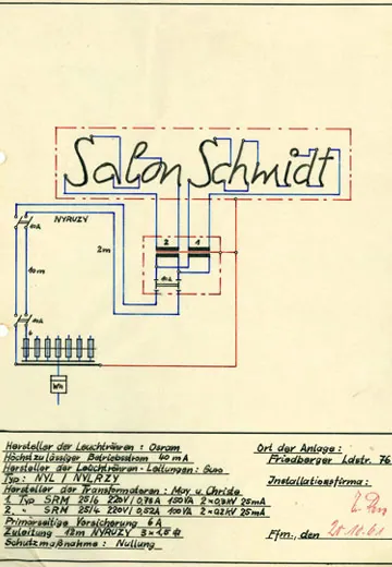 Skizze Leuchtreklame (1961)